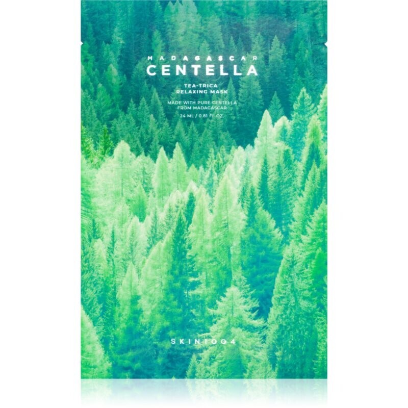 SKIN1004 Madagascar Centella Tea-Trica Relaxing Mask plátenná maska na upokojenie pleti 23 ml