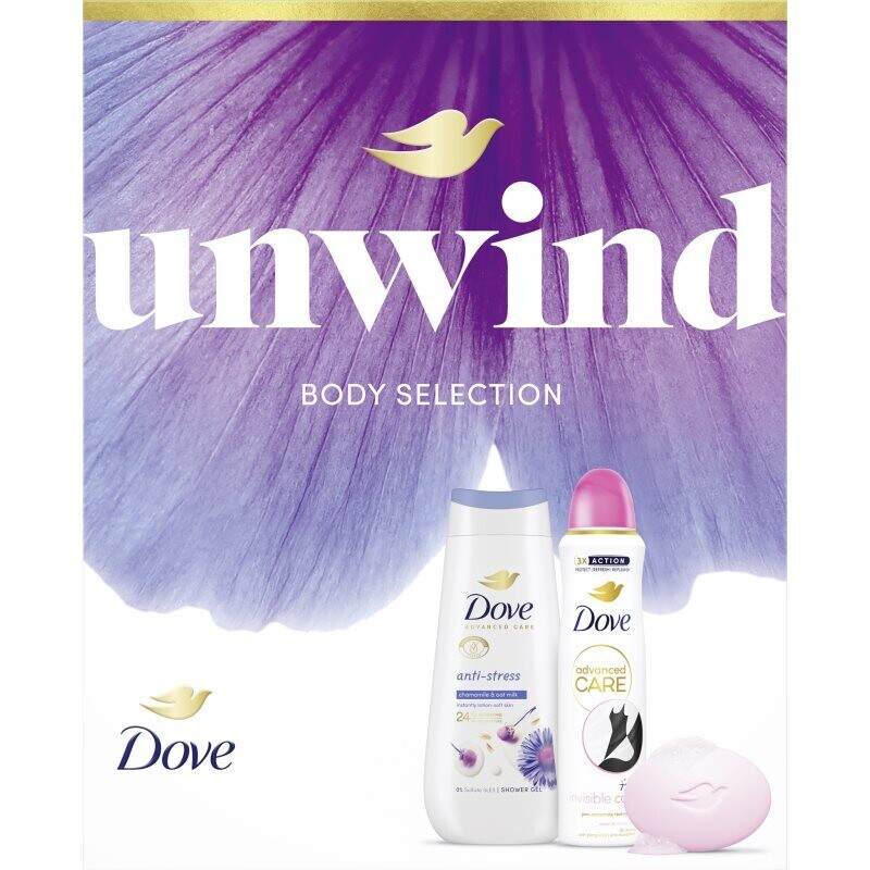 Dove Unwind darčeková sada pre ženy