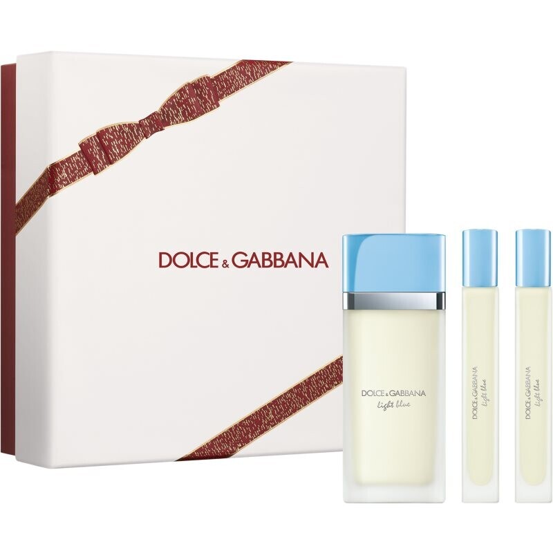 Dolce&Gabbana Light Blue EDT Mini Trio Gift Set darčeková sada pre ženy