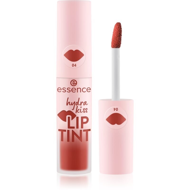 essence Hydra Kiss LIP TINT farba na pery odtieň 04 Classy Red 4 ml