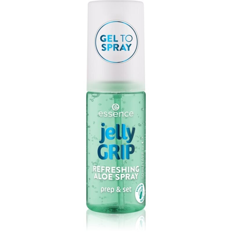 essence jelly GRIP podkladová báza a fixačný sprej v jednom s osviežujúcim účinkom 50 ml