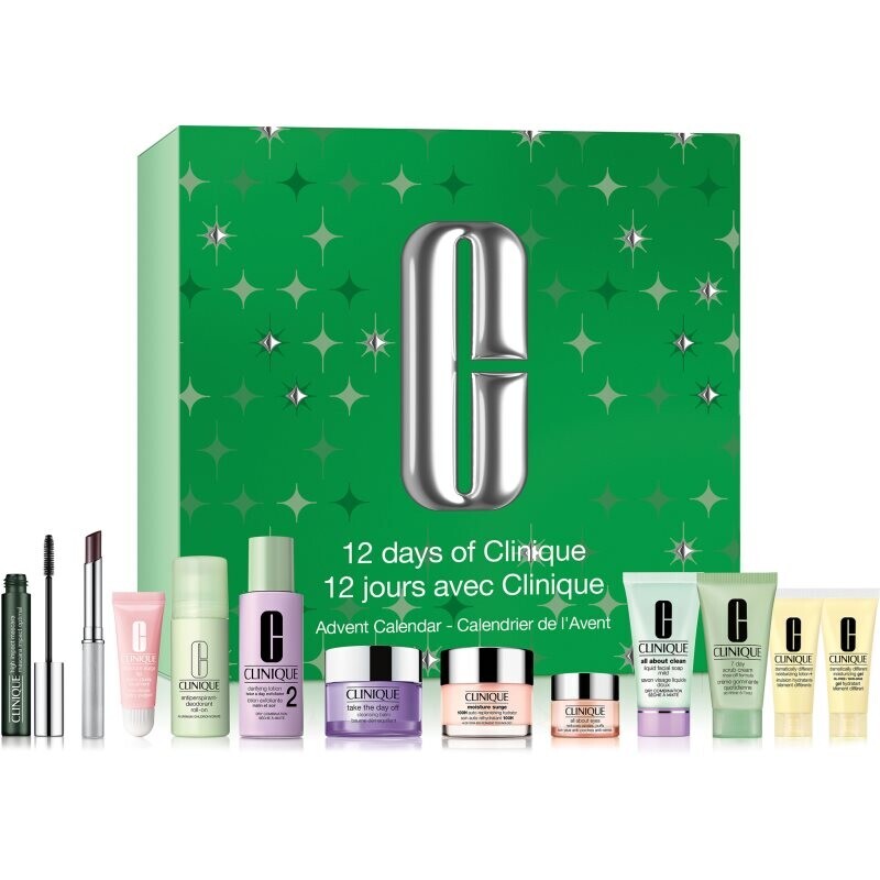 Clinique Holiday 12-days Advent Calendar adventný kalendár