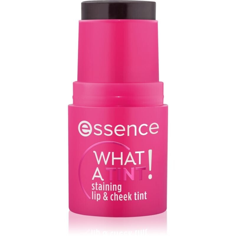 essence WHAT A TINT! multifunkčné líčidlo na pery a tvár odtieň 10 Raspberry Vibes 5 g