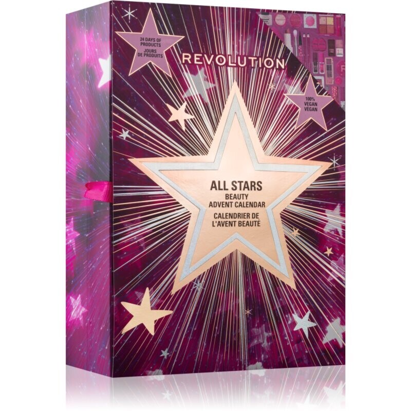 Makeup Revolution Advent Calendar All Stars adventný kalendár