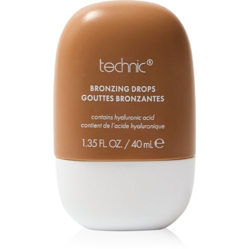 Technic Cosmetics Bronzing Drops tekutý bronzer odtieň Warm Light 30 ml