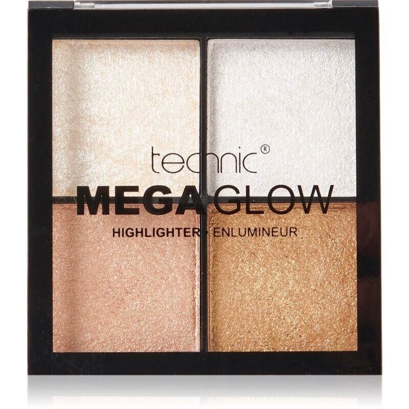 Technic Cosmetics Mega Glow paleta rozjasňovačov 10 g