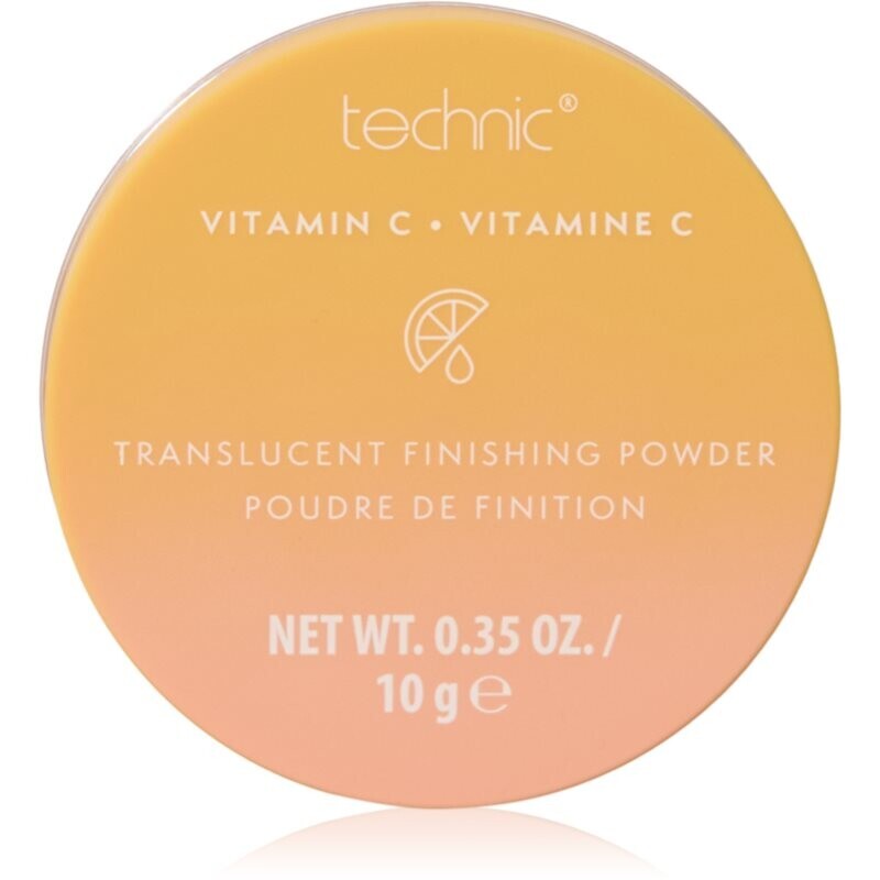 Technic Cosmetics Vitamin C sypký rozjasňujúci púder pre zamatový vzhľad pleti 10 g