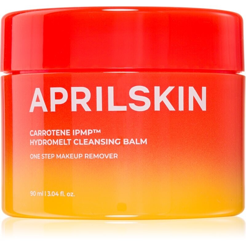 APRILSKIN Carrotene IPMP Hydromelt Cleansing Balm odličovací a čistiaci balzam na rozšírené póry 90 ml