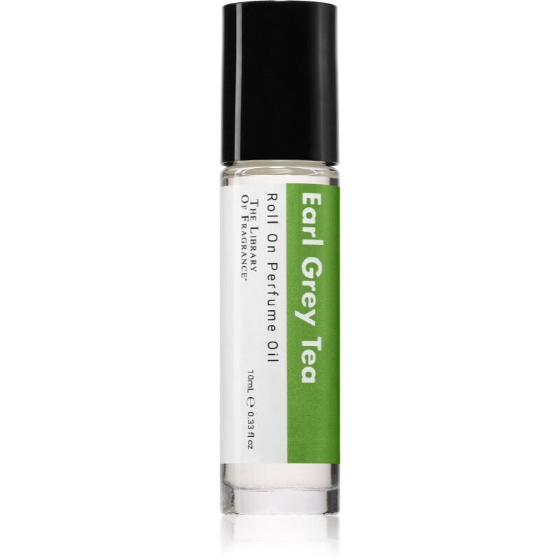 The Library of Fragrance Earl Grey Tea telový olej roll-on unisex 10 ml