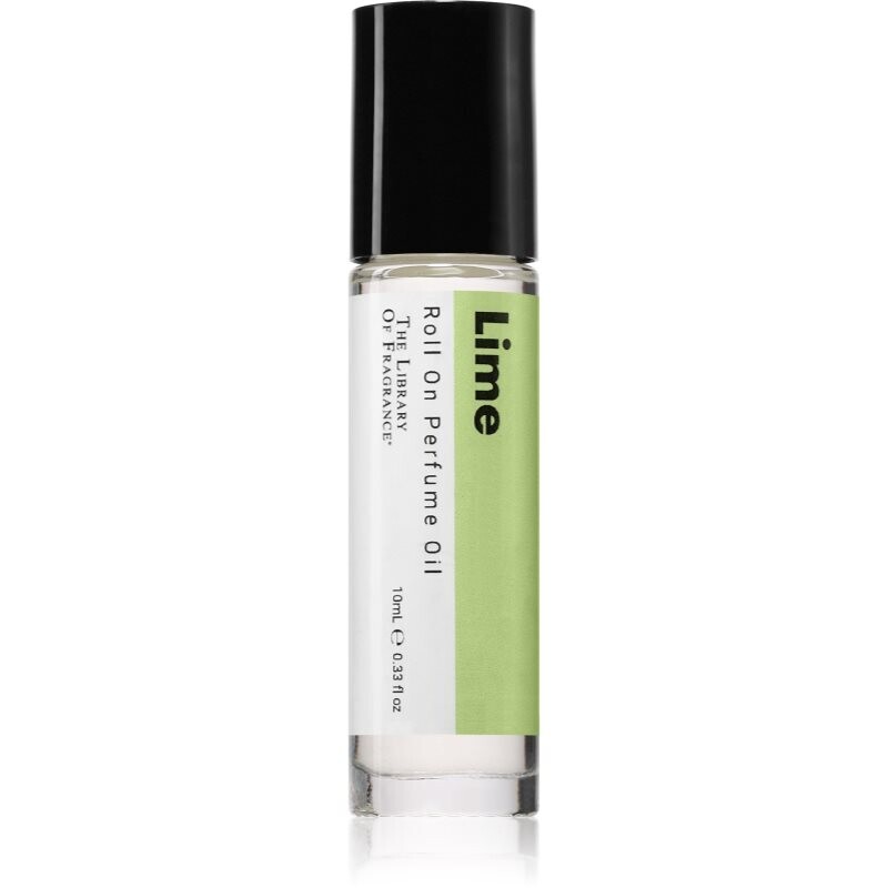 The Library of Fragrance Lime telový olej roll-on unisex 10 ml