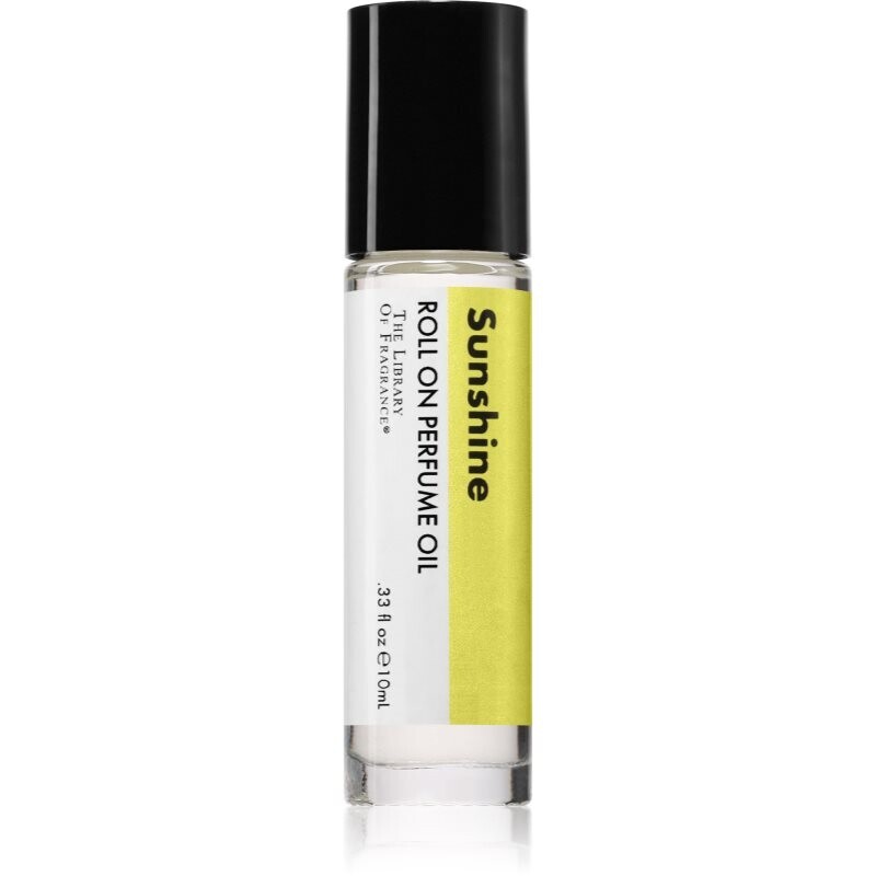 The Library of Fragrance Sunshine telový olej roll-on unisex 10 ml
