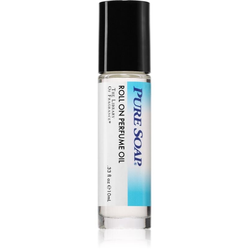 The Library of Fragrance Pure Soap telový olej roll-on unisex 10 ml