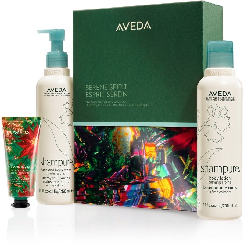 Aveda Holiday Serene Spirit Shampure™ Body Calming Essentials vianočná darčeková sada