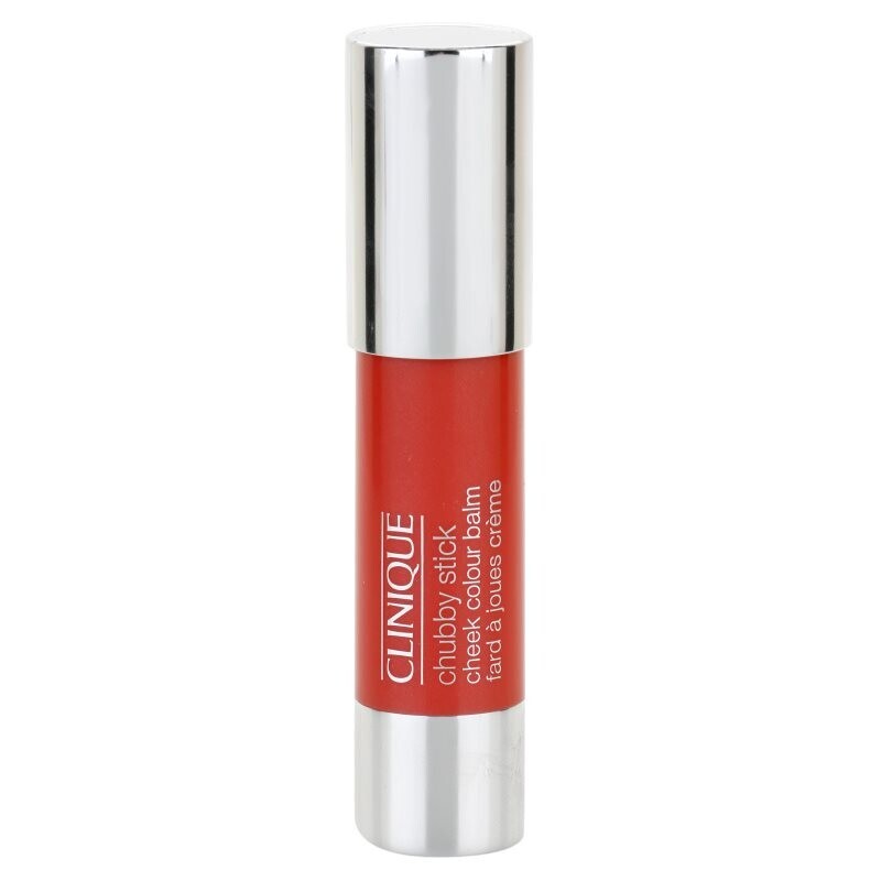 Clinique Chubby Stick Cheek Colour Balm lícenka v ceruzke odtieň 02 Robust Rhubarb 6 g