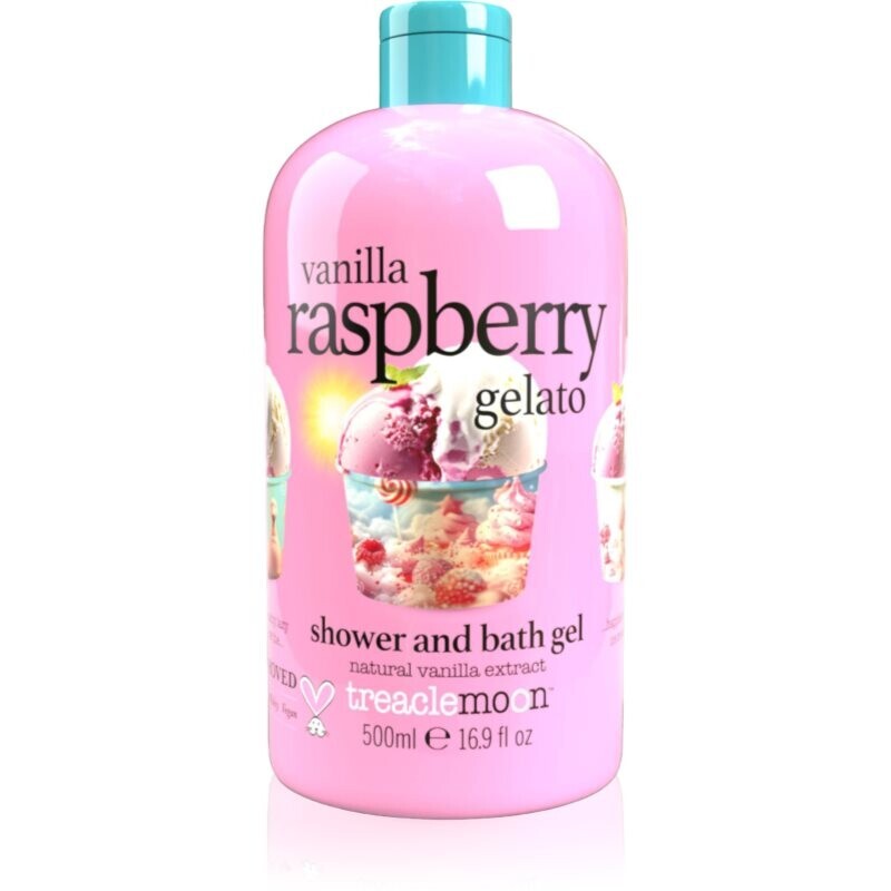 Treaclemoon Vanilla Raspberry Gelato sprchový a kúpeľový gél 500 ml