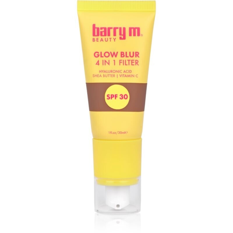 Barry M Glow Blur rozjasňujúca báza SPF 30 odtieň Deep 30 ml