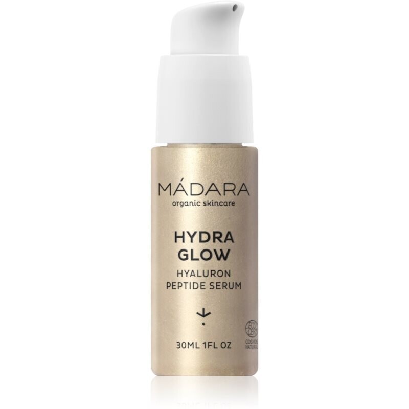 MÁDARA Hydra Glow Hyaluron Peptide Serum hyalurónové sérum s peptidmi 30 ml