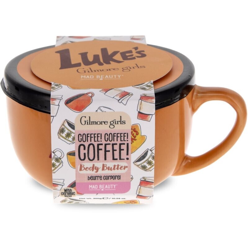 Mad Beauty Gilmore Girls telové maslo vône Peony & Cherry Blossom 300 g