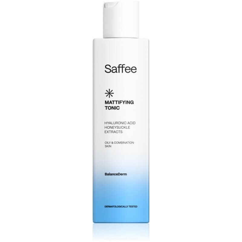 Saffee BalanceDerm Mattifying Tonic čistiace a matujúce tonikum pre mastnú a zmiešanú pleť 200 ml