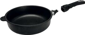 AMT Gastroguss Liatinová panvica 24 cm, vhodná na indukciu, s odnímateľnou rukoväťou