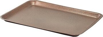 GENWARE Tácka antikorová, 31,7 × 21,8 cm, výška 2 cm, medená