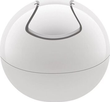 Spirella mini výklopný odpadkový kôš Bowl, komplet biely, plast, 1 l