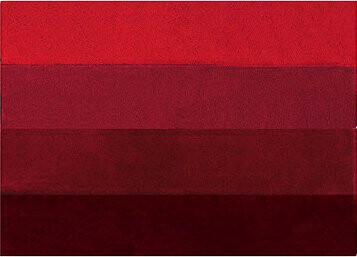Spirella Koupelnová předložka Four 55 × 65 cm červená