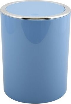 MSV výklopný odpadkový kôš Kamaka, pastelovo modrý, plast, 6 l