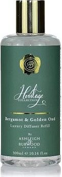 Ashleigh & Burwood Náplň do difuzéra BERGAMOT & GOLDEN OUD (bergamot a zlatý oud) THE HERITAGE COLLE
