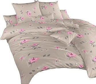 Dadka Obliečky flanel Ibištek opál 140 × 200, 70 × 90 cm