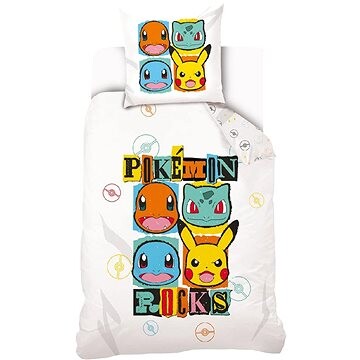 Kaptan Dětské povlečení Pokémon Rocks