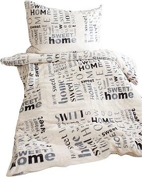 Jerry Fabrics Obliečky mikroflanel Home sweet home 140 × 200, 70 × 90 cm