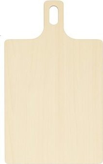 Bisetti Arya Doštička na krájanie s rukoväťou 240 × 200 mm, jaseň