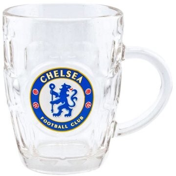 FOREVER COLLECTIBLES Pohár pivný korbeľ FC Chelsea: Big Crest