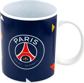 Paris Saint Germain: Model Particle And Logo – keramický hrnček