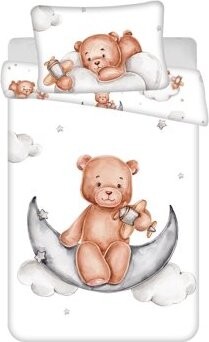 Jerry Fabrics Medvedík plane baby 100 × 135, 40 × 60 cm