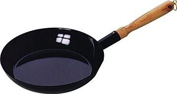 Riess Panvica smaltovaná 24 cm, drevená rukoväť