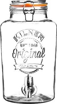 Kilner Sklenený nápojový automat s kohútikom 5 l