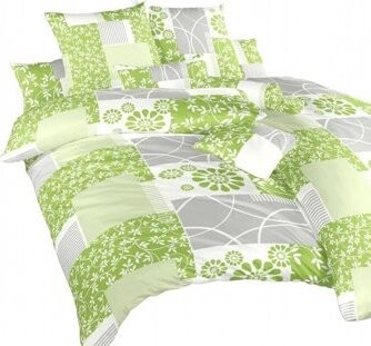 Dadka bavlna Bluemoon zelené 140 × 200, 70 × 90 cm