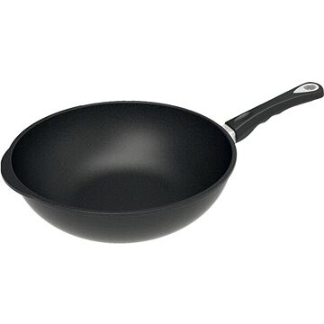 AMT Gastroguss Liatinová panvica wok 32 cm, vhodná na indukciu