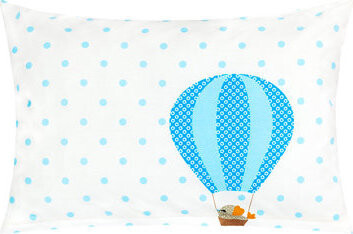 BELLATEX Viola vankúšik 40 × 60 cm 45/012 modrý balón