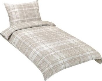 BELLATEX Obliečky krep 80/311 dlaždice béžové 140 × 200, 70 × 90