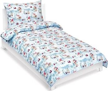 BELLATEX Obliečky bavlna 90/CH01 škriatok na korčuliach 140 × 200, 70 × 90 cm