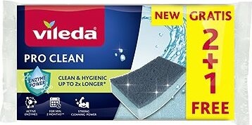 VILEDA Pro Clean hubka 3 ks