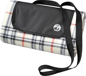 CILIO Pikniková deka 145 × 130 cm, beige-caro