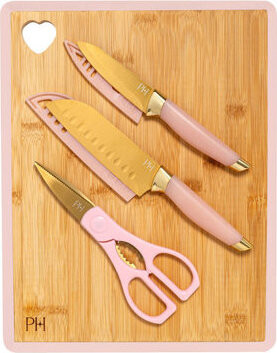 Paris Hilton Súprava nožov + lopárik