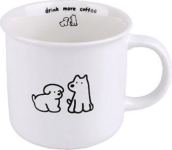 Toro Hrnček psík biely 380 ml