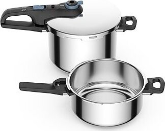 Tefal Súprava tlakových hrncov 4+6l Secure Trendy P2584301