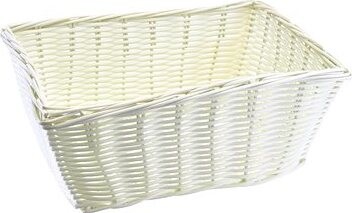 DOMMIO Ošatka obdĺžniková biela, 19 × 27 cm