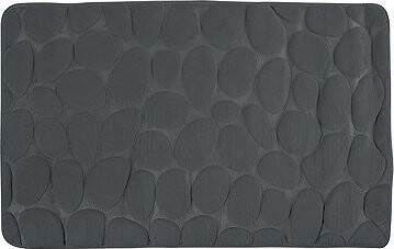 MSV Koupelnová předložka Pebbles 40 × 60 cm tmavě šedá